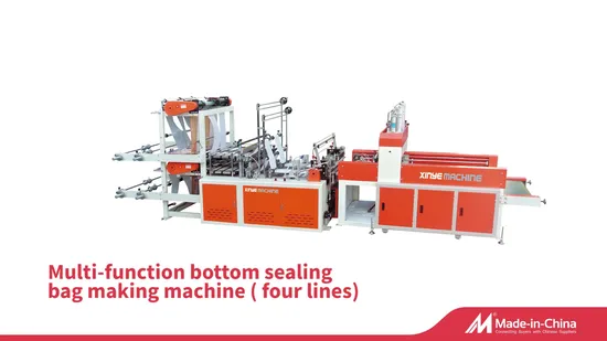 Factory Price Automatic High Speed Plastic Shopping Bag Making Machine Plastic 