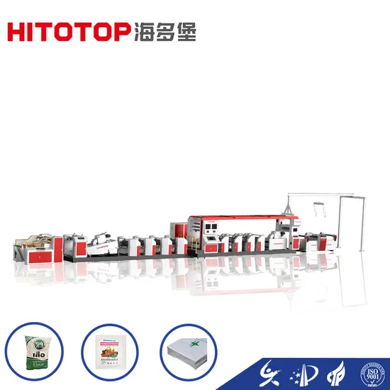 8unit Type Flexographic Printing Machine Without Roller Replacement 