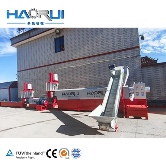 Complete Plastic Pellet Line PP PE Granulating Machine Plastic Pelletizing Recycling Price 