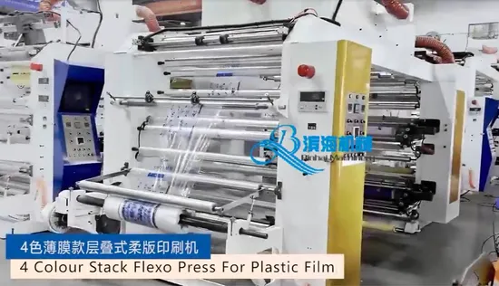 6 Colors High Speed Paper Cup Flexo Printing Machine with Camera