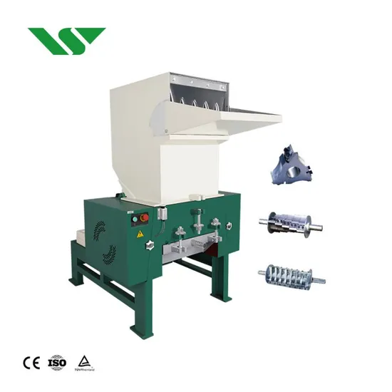 Wensui PE PP PVC Pet Waste Plastic Crusher Machine Prices Plastic Shredder Machine Industrial Plastic Crushing Crusher 
