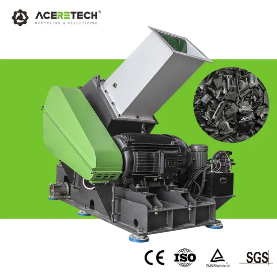 Waste Plastic PVC/PE/PPR Pipe Crusher Grinder Machine for Recycling 